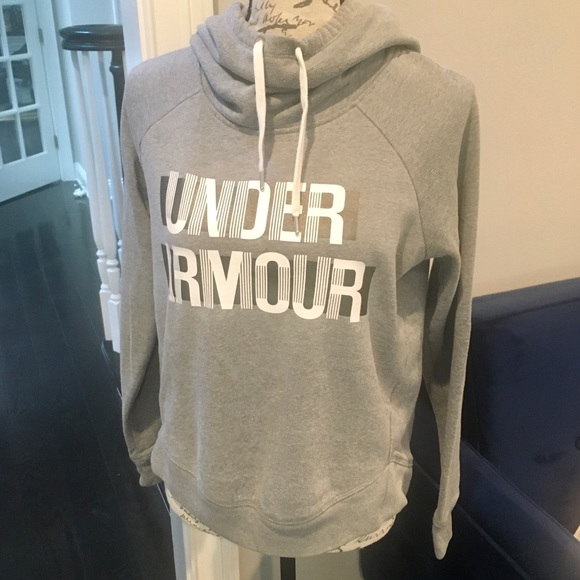 Under Armour Funnel Neck Hooded Sweatshirt - Picture 16 of 16